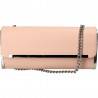 Poseta de seara, clutch, culoarea roz, marca Michelle Moon