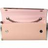 Poseta de seara, clutch, culoarea roz, marca Michelle Moon