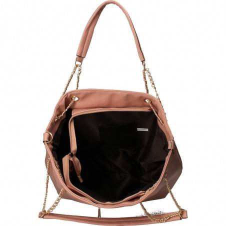 Geanta trendy, cu buline, culoarea roz