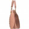 Geanta trendy, cu buline, culoarea roz