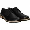 Pantofi negri, eleganti, pentru barbati, piele naturala, marca Da Vinci