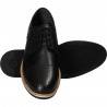 Pantofi negri, eleganti, pentru barbati, piele naturala, marca Da Vinci
