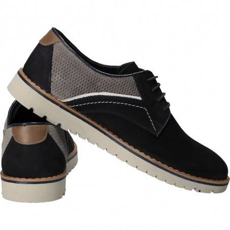 Pantofi din piele naturala, pentru barbati, marca Da Vinci