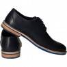 Pantofi barbati, bleumarin, marca Da Vinci, din piele naturala