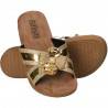 Saboti Fly Shoes, glamour, aurii pentru femei
