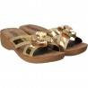 Saboti Fly Shoes, glamour, aurii pentru femei