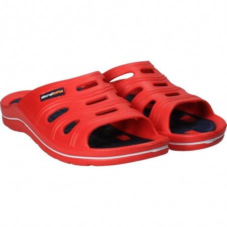 Slapi barbati, de strand, culoarea rosie