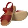Sandale casual rosii, pentru femei, marca Fly Shoes