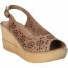 Sandale Donna Style, de dama, cu platforma, piele naturala