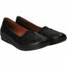 Pantofi casual negri, piele naturala, marca Da Vinci