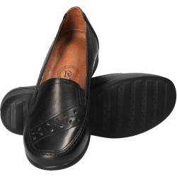 Pantofi clasici cu platforma, piele naturala, Da Vinci