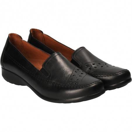 Pantofi clasici cu platforma, piele naturala, Da Vinci