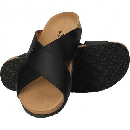 Saboti femei simpli, marca Comfort, CULOAREA neagra