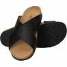 Saboti femei simpli, marca Comfort, CULOAREA neagra
