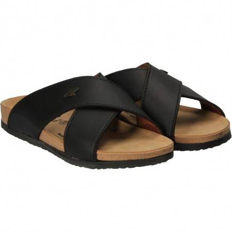 Saboti femei simpli, marca Comfort, CULOAREA neagra
