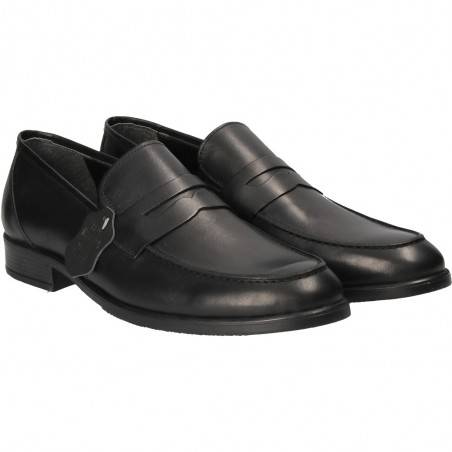 Pantofi fara siret, din piele, pentru barbati, Best Walk