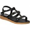 Sandale moderne, negre cu barete subtiri, marca Mellisa