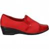 Pantofi rosii cu platforma, marca Soft Space