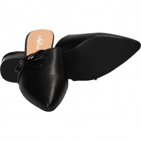 Saboti fashion negri, cu funda, marca Mellisa