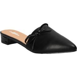 Saboti fashion negri, cu funda, marca Mellisa