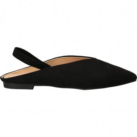 Pantofi de vară velur, negri, marca Mellisa