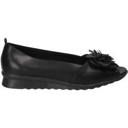 Pantofi comozi decupati, cu floare, marca Soft Space