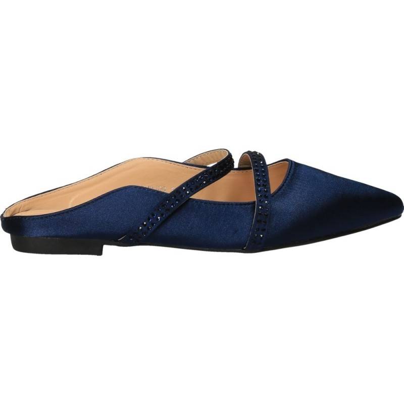 Saboti fashion din satin albastru, marca Mellisa Saboti fashion din satin albastru, marca Mellisa