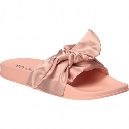 Papuci trendy, din satin, de dama, marca Beltran