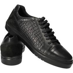 Pantofi all season, negri, Da Vinci, din piele naturala