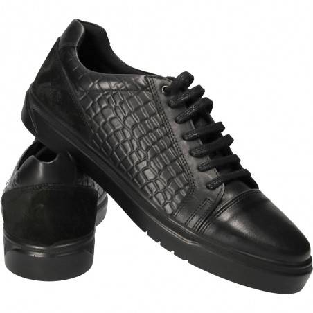 Pantofi all season, negri, Da Vinci, din piele naturala