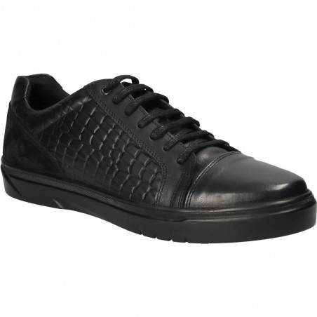 Pantofi all season, negri, Da Vinci, din piele naturala