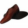 Pantofi barbatesti, imprimeu croco, piele naturala, Da Vinci