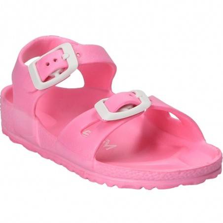 Sandale roz din spuma pentru fetite