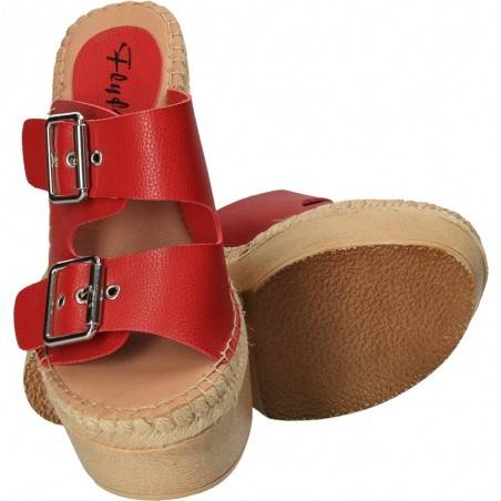 Saboti dama casual rosu marca Fly For VGFT-71R.MS
