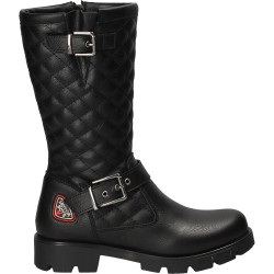 Cizme casual negre, stil...
