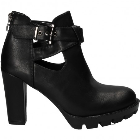 Botine cu toc inalt si platforma