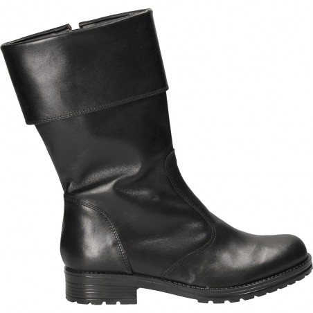 Cizme de dama, din piele naturala, stil casual