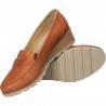 Pantofi femei, casual, piele maro