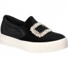 Espadrile fashion, cu decor pietre