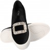 Espadrile fashion, cu decor pietre