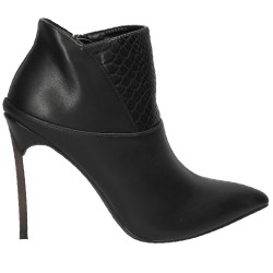 Ghete fashion negre, cu toc...