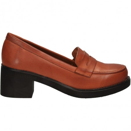Pantofi în stil new vintage, din piele naturala