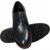 Pantofi casual, stil Oxford, din piele naturala