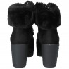 Botine trendy, cu blanita, talpa groasa