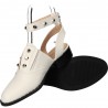 Pantofi de vara, fashion, decupati in spate
