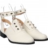 Pantofi de vara, fashion, decupati in spate