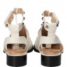 Pantofi de vara, fashion, decupati in spate