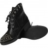 Ghete glamour, negre, pentru femei