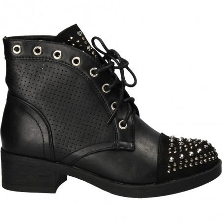 Ghete glamour, negre, pentru femei