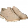 Pantofi de dama, casual, bej, cu strasuri
